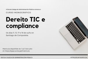 Curso monográfico Dereito TIC e compliance